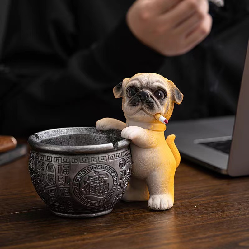 Creative ashtray home Advanced living room cute office personality trend decoration