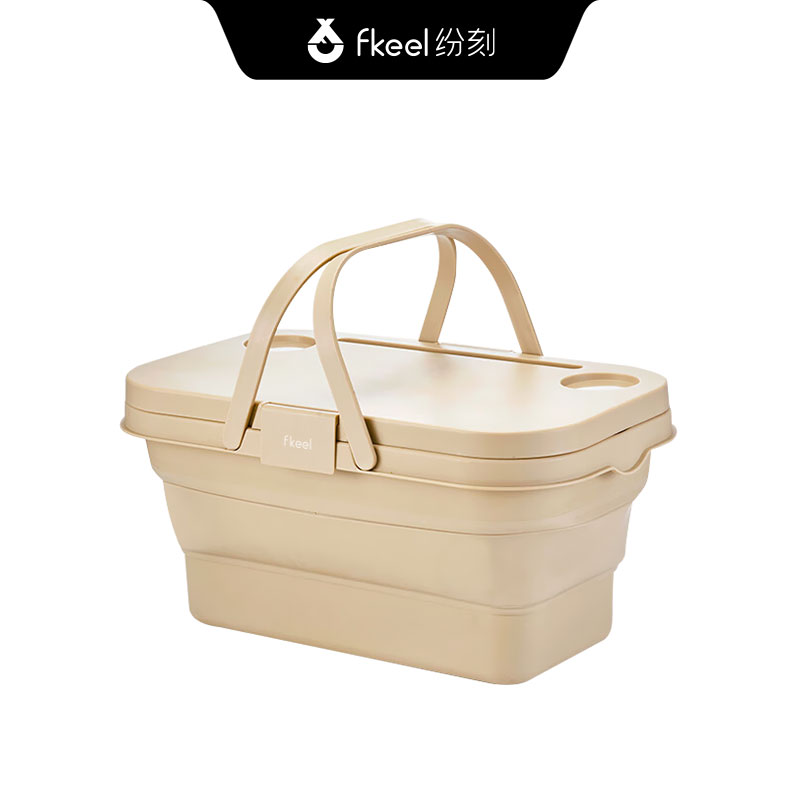 纷刻户外折叠硅胶桶