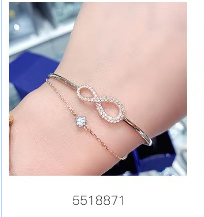 SWAROVSKI施华洛世奇永恒爱意双层水晶女手链手镯