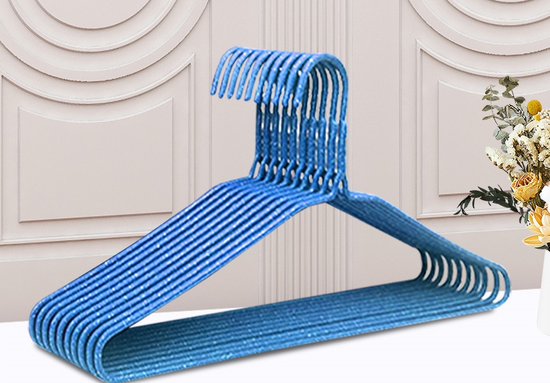 衣架子家用挂衣100支无痕防滑晾衣服挂架宿舍学生用加粗加厚衣撑