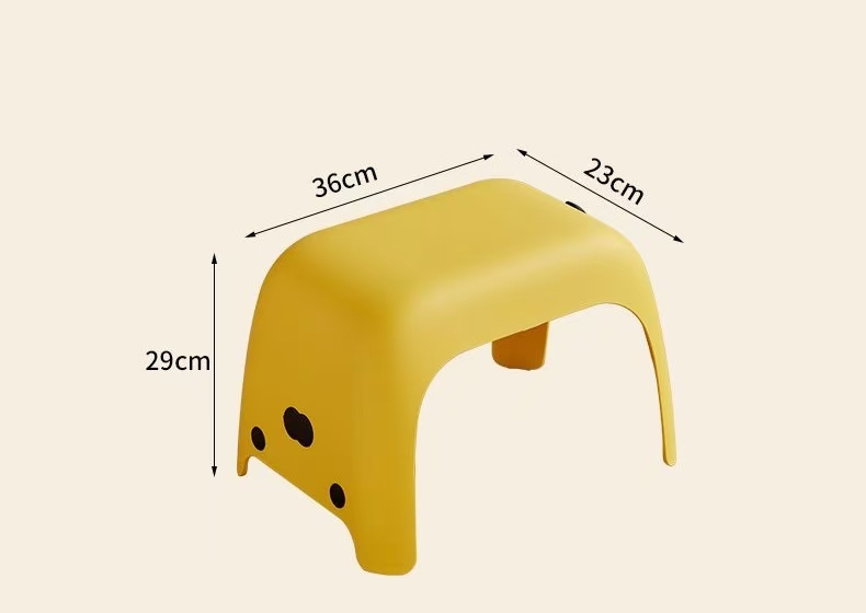 Stool Stool Plastic board leg stool Household Shoe change children's