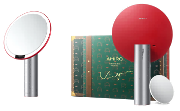 觅光化妆镜带灯led桌面梳妆智能美妆