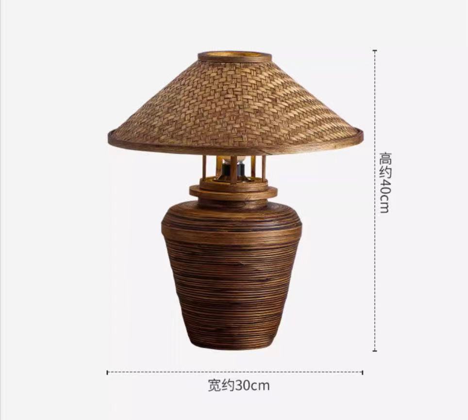 Southeast Asian Style Decorated Bamboo Lamps Thai Restaurant & Club Decorated Lamps Living Room Creative Lamps