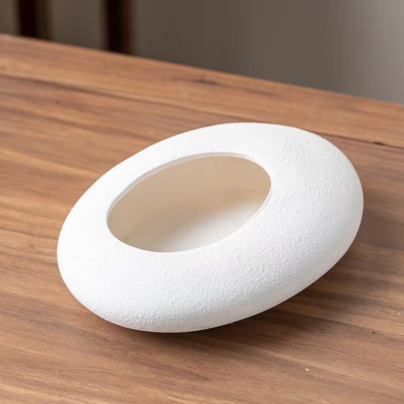 Ceramic ashtray household simple trend fashion creative personality office light luxury senior sense large ashtray