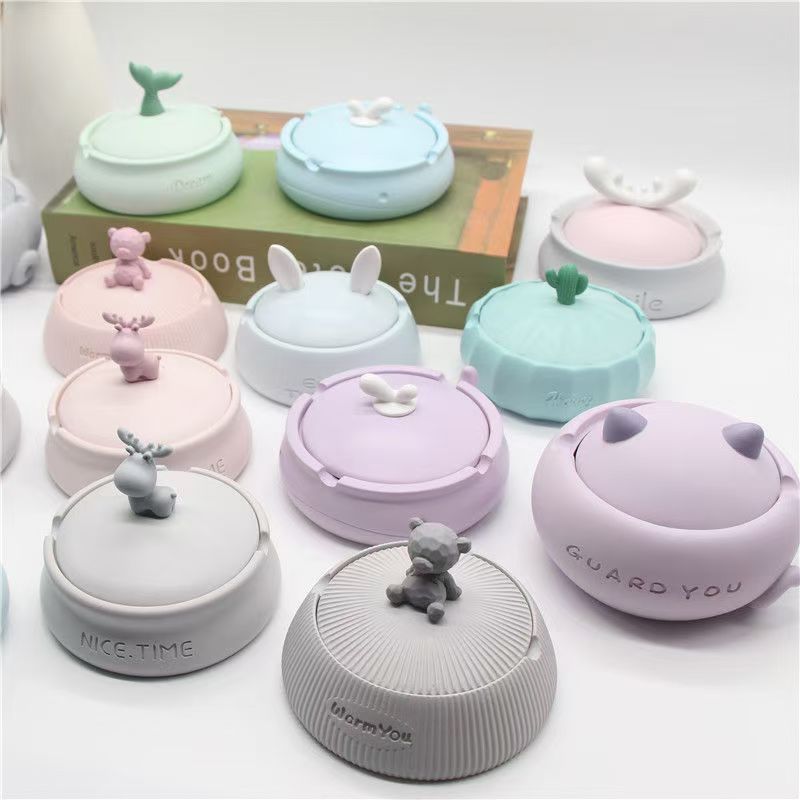 Creative personality home living room ashtray multi-functional fashion trend super cute ashtray ashtray ins high appearance leve
