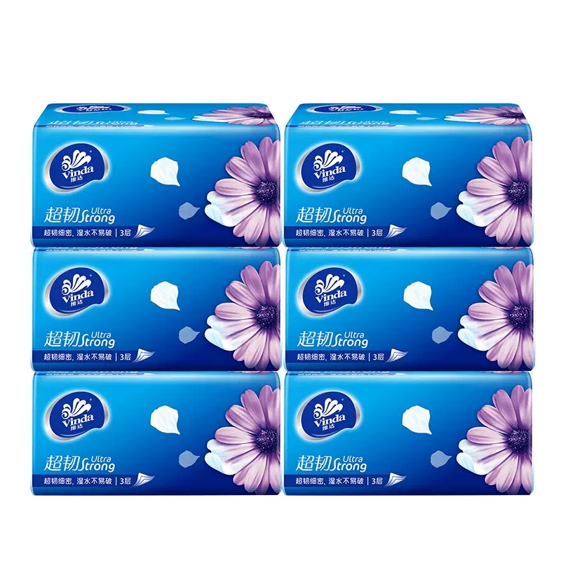 维达 抽纸133mm*195mm 3层 130抽/包 6包/提