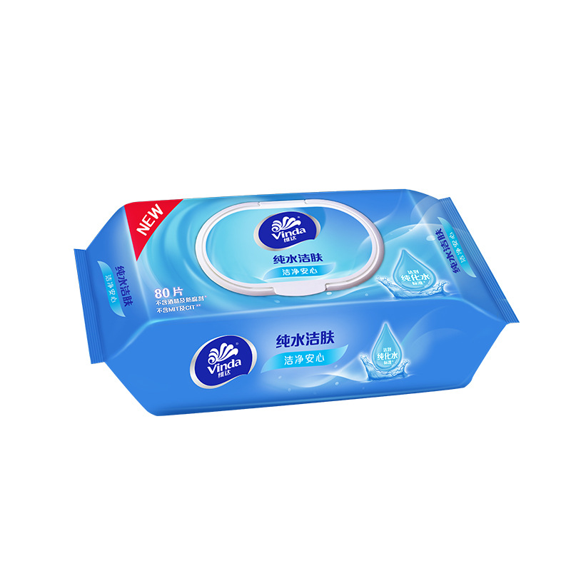 维达 杀菌消毒湿巾80抽 超市同款