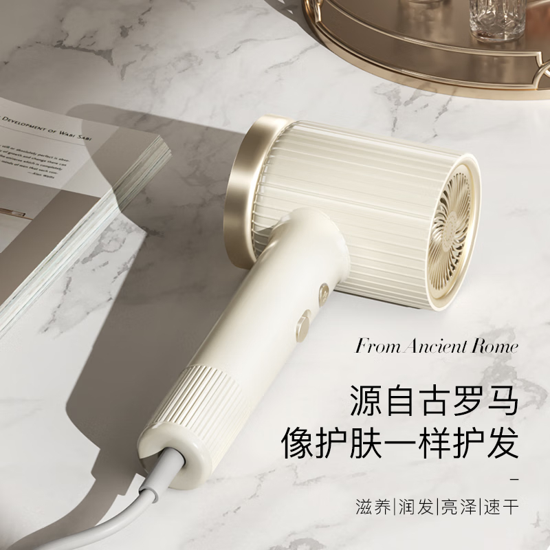 ApiYoo艾优吹风机家用大功率速干不伤发电吹风负离子低音速干吹风筒 赠男女士生日情人节礼物 负离子吹风机 PF1