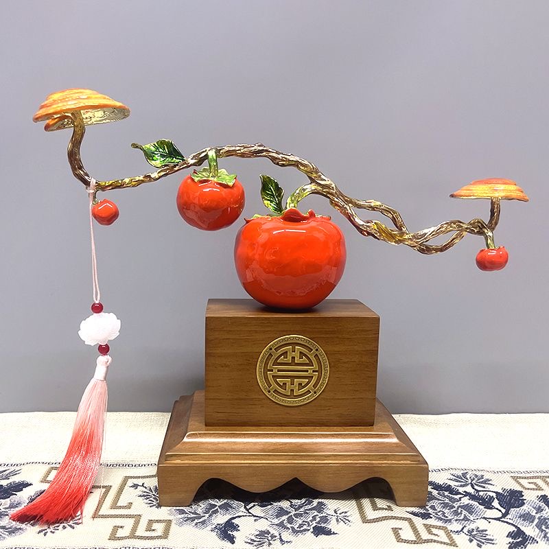 Persimmon Ruyi decoration home accessories entrance entrance living room decoration decoration decoration new home gifts high-gr