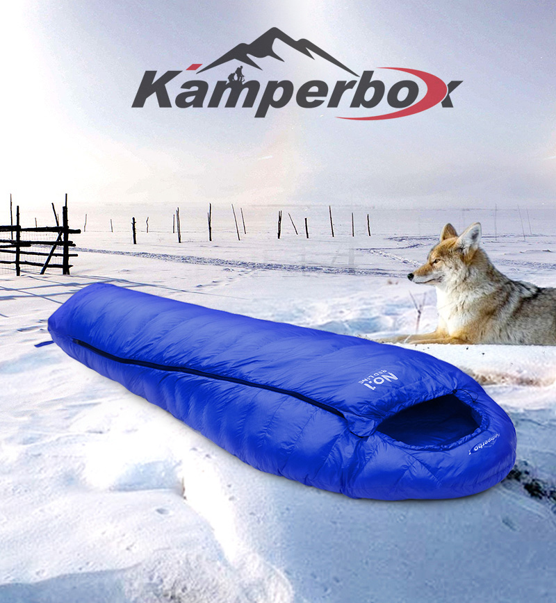Kamperbox CW800 Winter Sleeping Bag Winter Ultralight Sleeping Bag Winter Camping Equipment