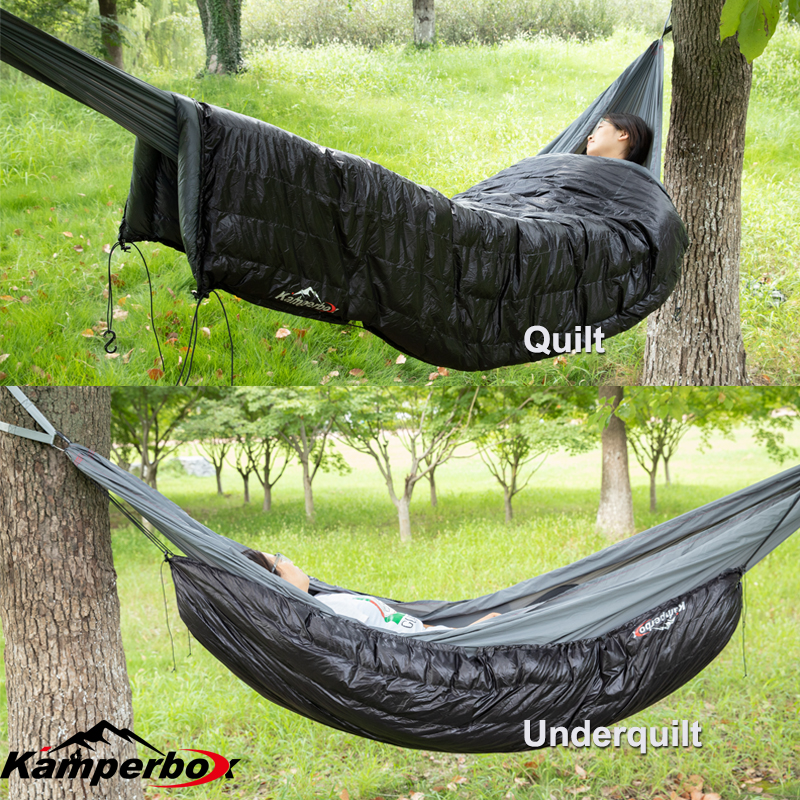 Kamperbox Outdoor Sleeping Bag Hammock Companion Multi-Purpose Sleeping Bag Mixed Filling Hammock Blanket Sleeping Bag Outdoor C
