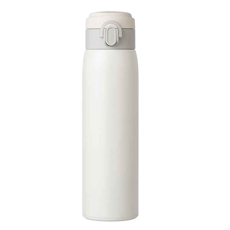 BRS户外不锈钢弹跳旅行杯H8138 316不锈钢（内胆） 白色 480ml