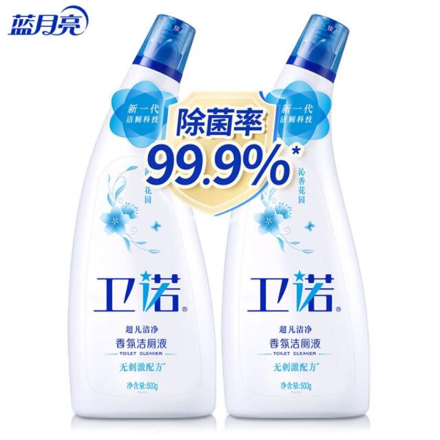 蓝月亮卫诺清怡罗兰香氛洁厕液500g×2