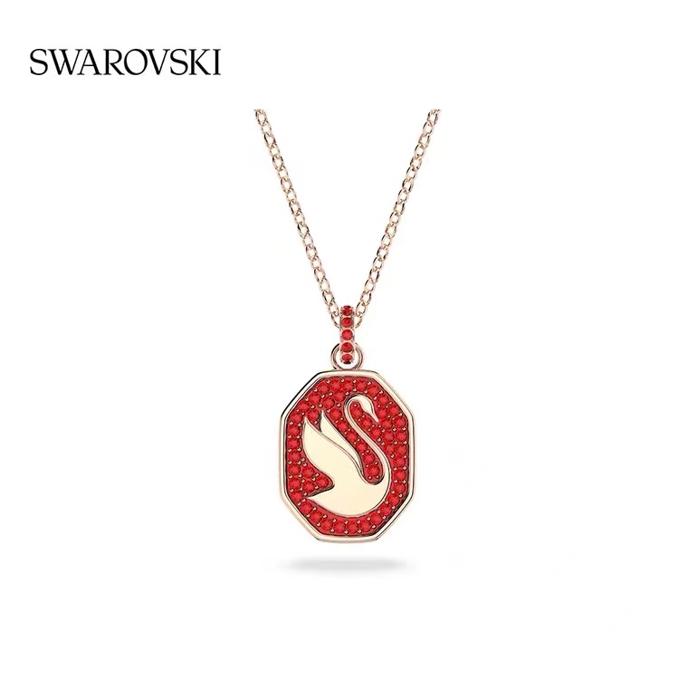 SwarovskI施华洛世奇耀动天鹅项链5631675