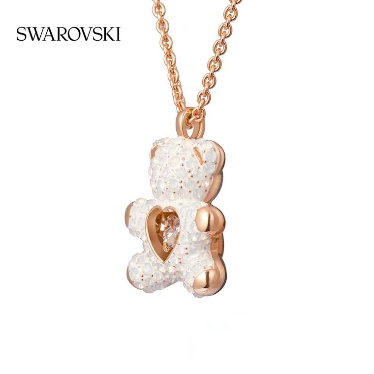 Swarovsk施华洛世奇泰迪熊项链38cm5452026