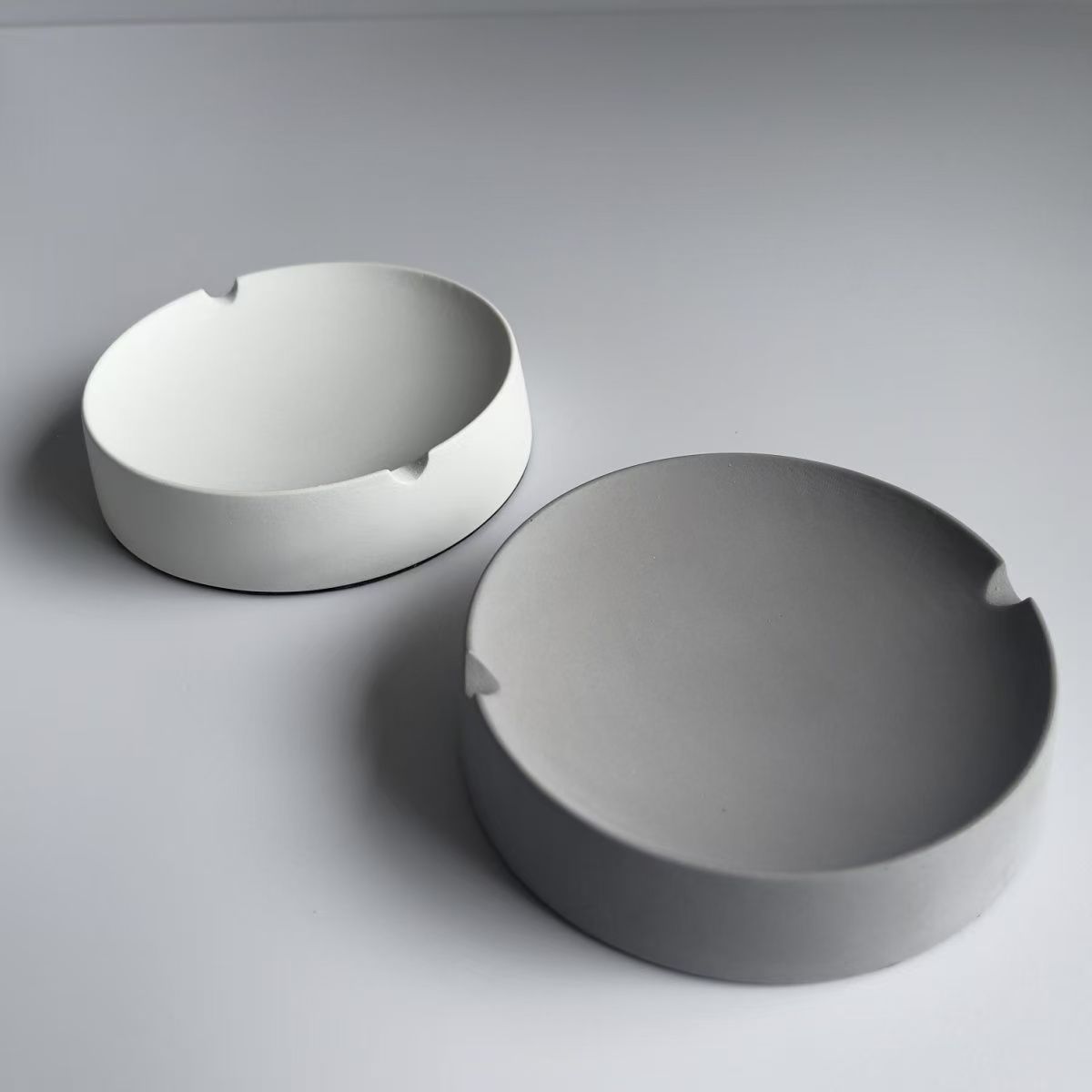 Light luxury cement ashtray High appearance level Hotel Hotel Restaurant Ashtray bar rooms Simple cigarette tray