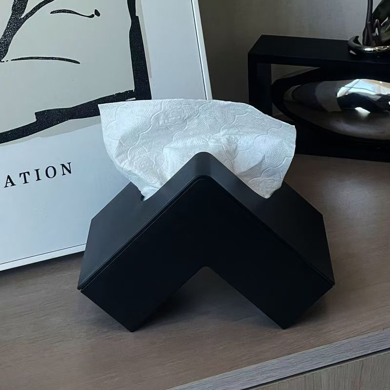 Nordic paper towel box living room creative home paper box simple bedroom living room table table desktop decoration paper towel