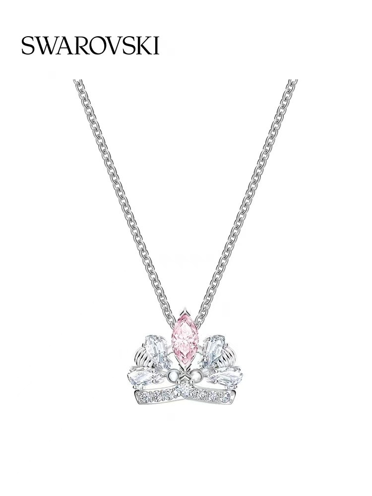SwarovskI施华洛世奇耀目皇冠项链38cm5501076