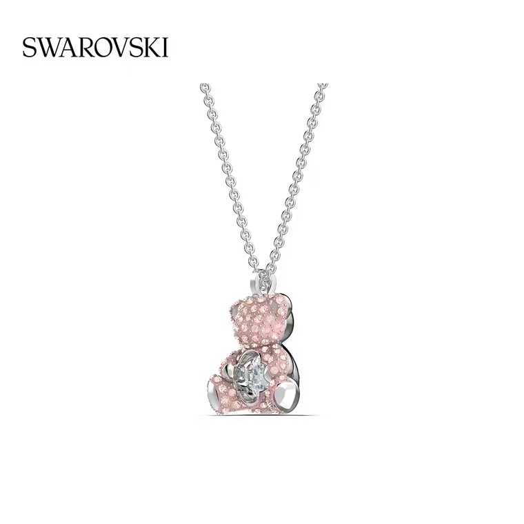 SwarovskI施华洛世奇璀璨泰迪熊项链5599168