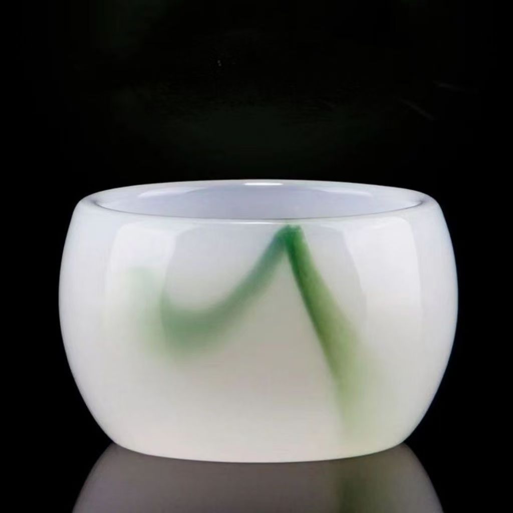 High-end light luxury kung fu tea set Hongyun cup tea cup glass high-end kung fu tea set ancient glass