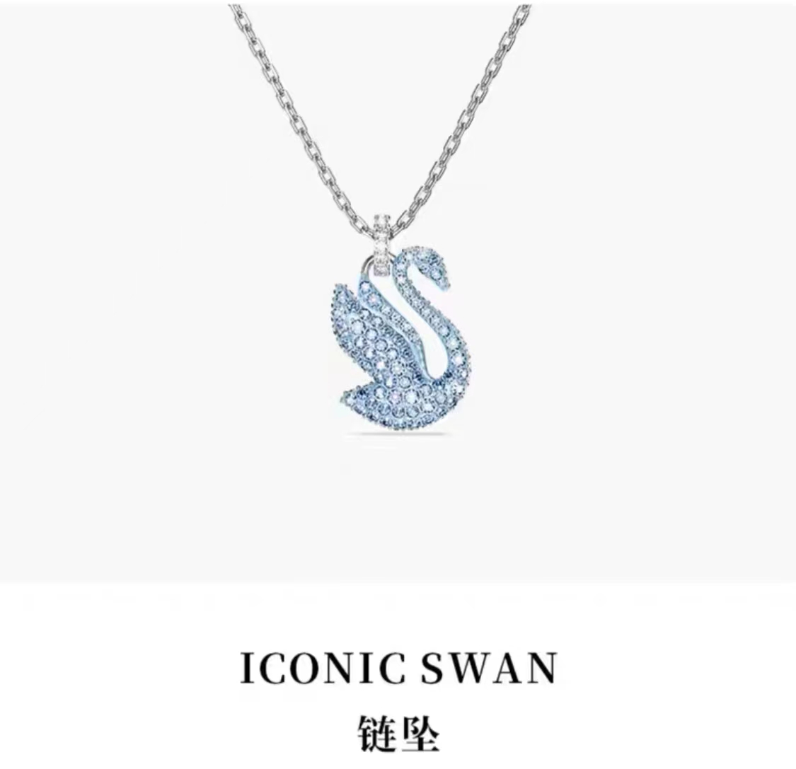 SwarovskI施华洛世奇蓝色天鹅5660594 