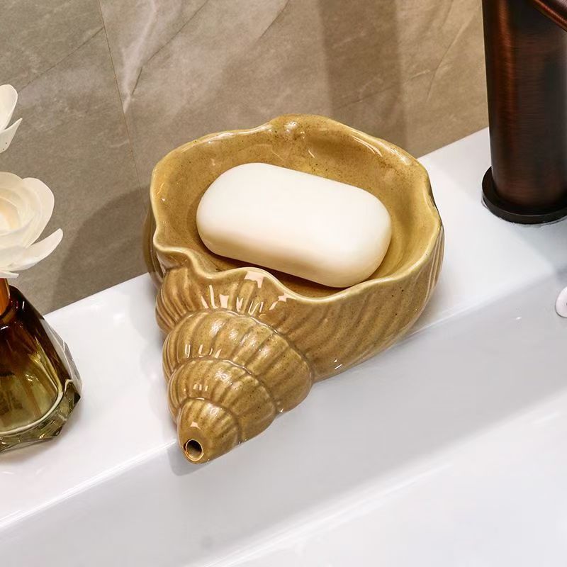 High appearance level soap box drain household bathroom soap rack