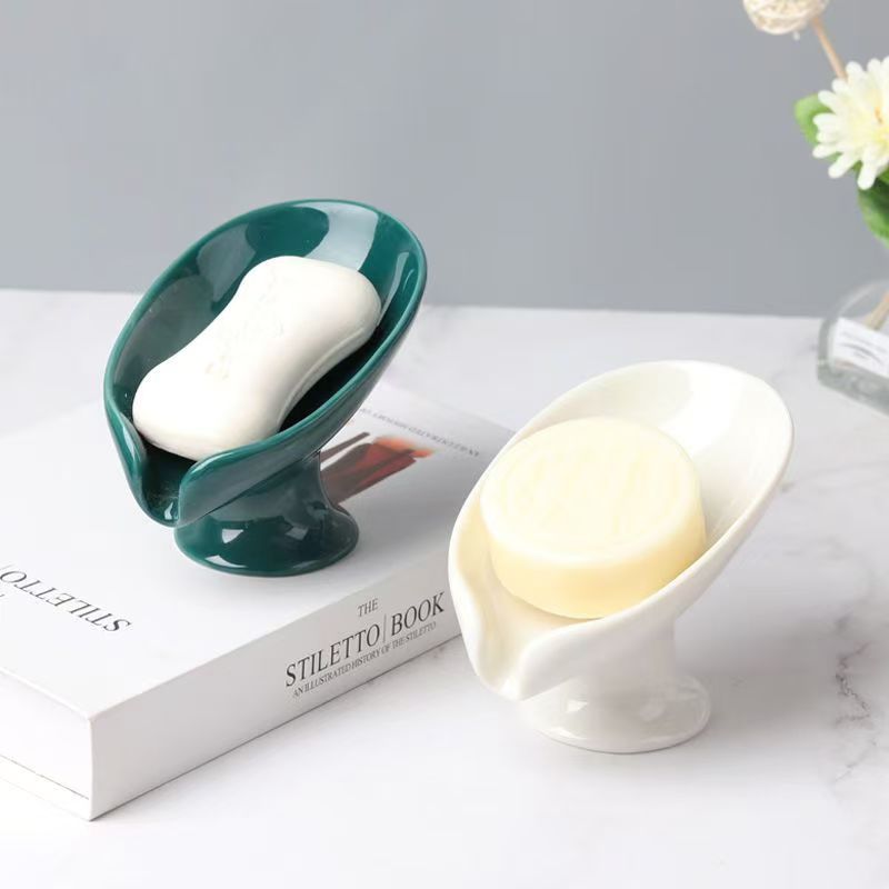 High-end washbasin household water filter soap dish Light luxury fashion creative soap box bathroom perforation-free soap shelf
