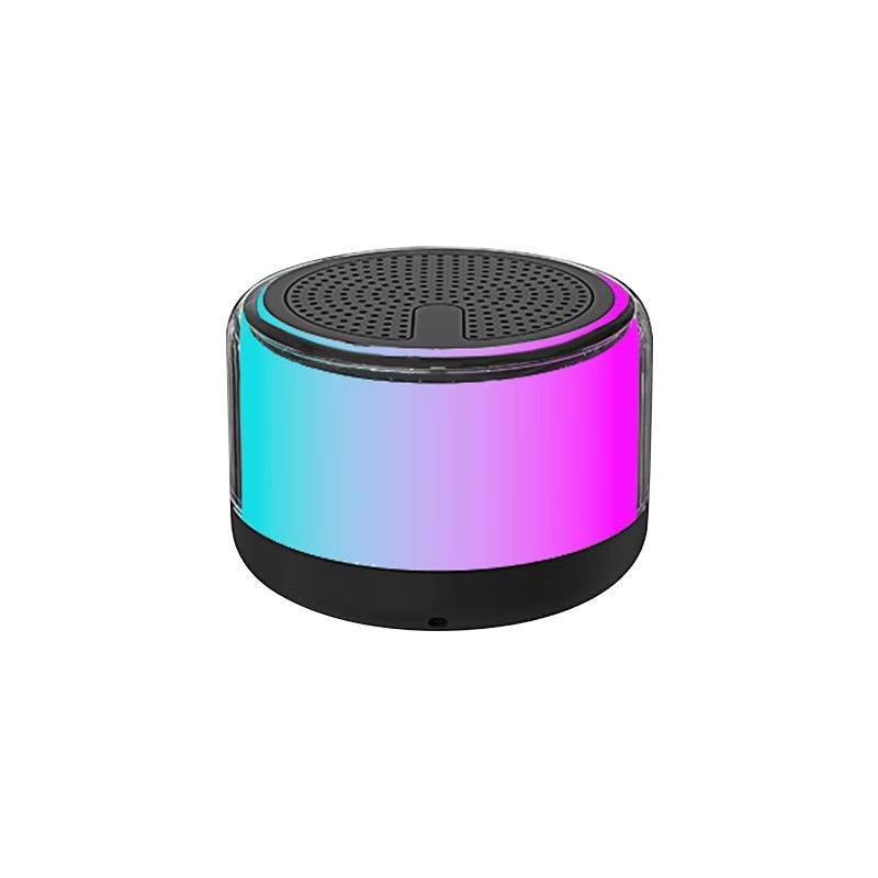 SMEBERT舒曼M2新品蓝牙音响七彩灯音箱便携车载低音炮音箱迷你小钢炮 车载低音炮