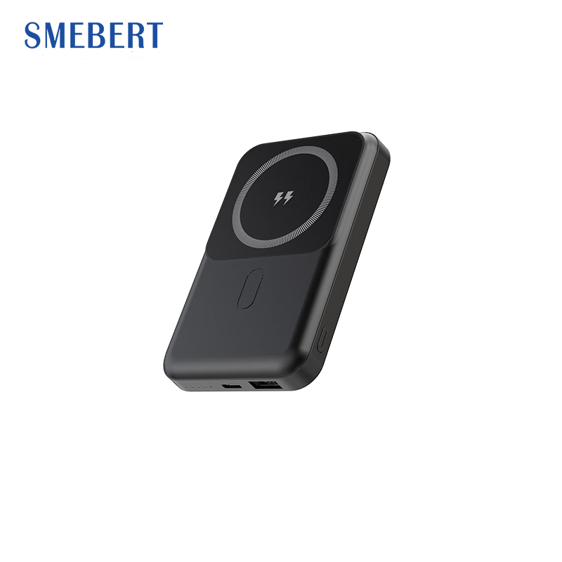 SMEBERT 舒曼C18苹果磁吸无线充电宝支持MagSafe外接电池10000毫安时快充充电宝