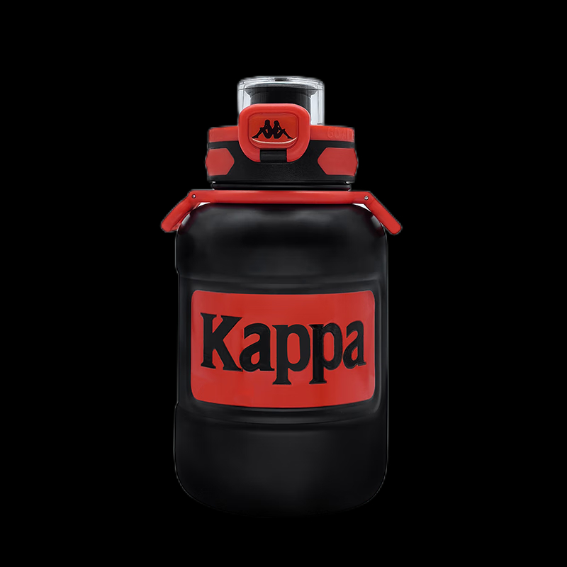 卡帕（Kappa） 高颜值吨吨桶大容量水杯便携杯子900mlK0DZ8GW05L