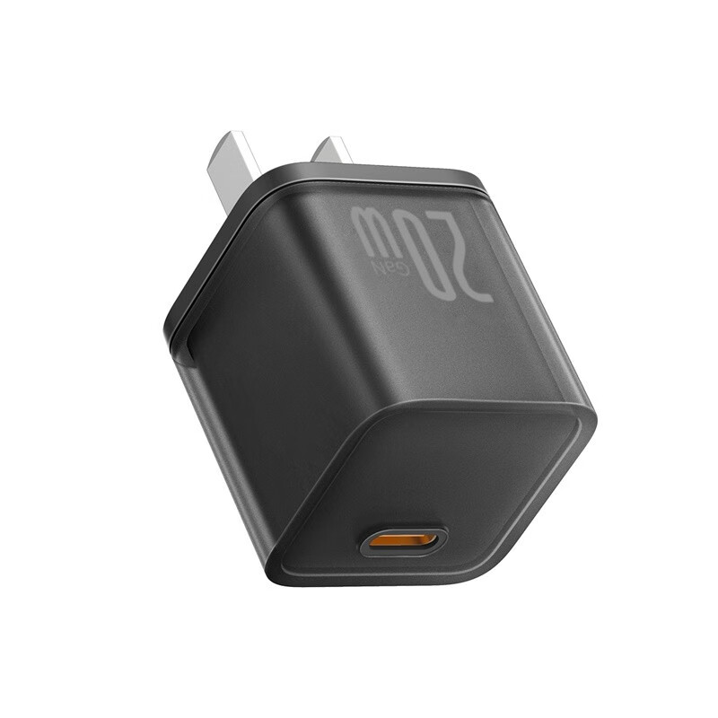 倍思 GaN5S 氮化镓快充充电器 1C 20W 中规 星曜黑/皓月白