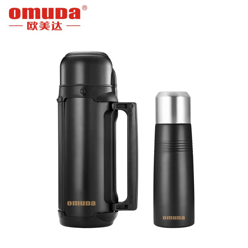 欧美达（omuDa） 欧美达保温杯大容量女男士高档泡茶便携304不锈钢水杯子