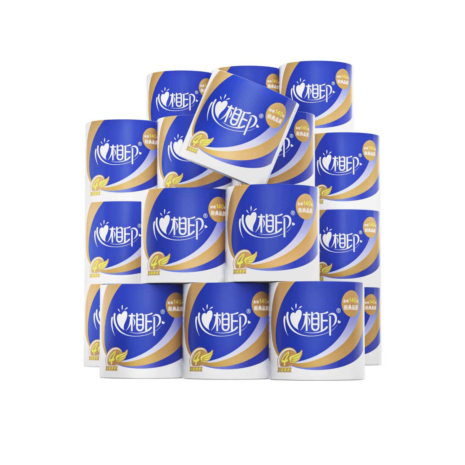 心相印140克27粒装四层卷筒卫生纸（四层）