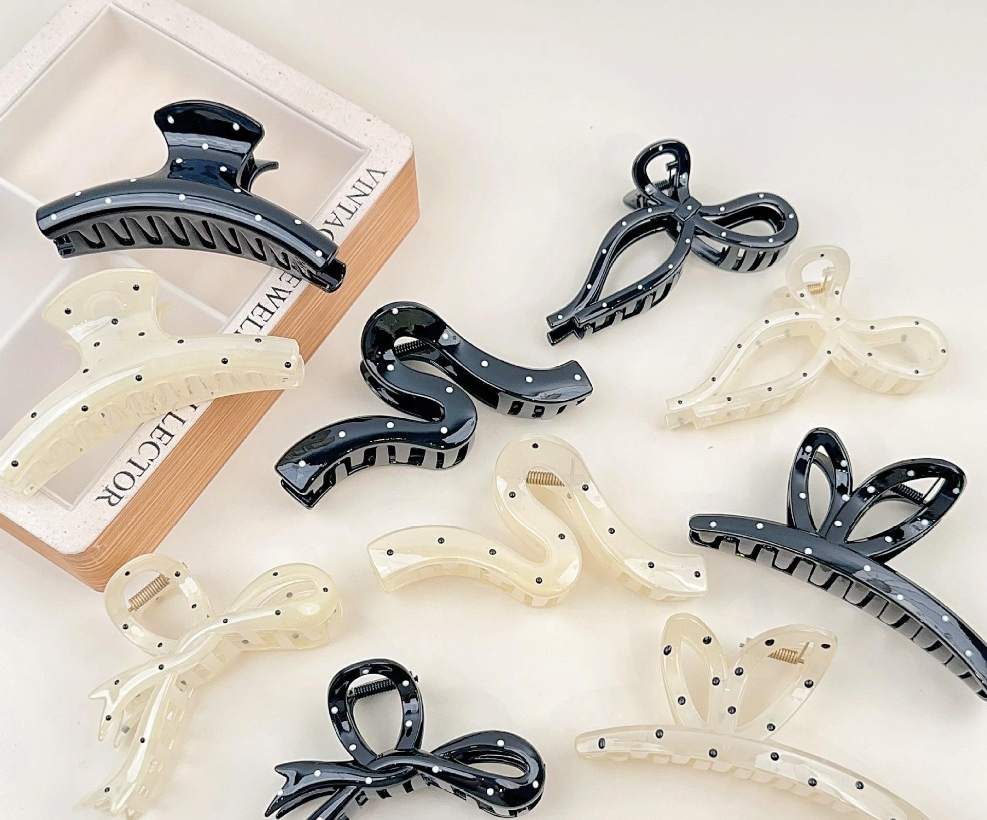 New half-grip hairpin Headpiece Hairpin clip Updo Shark clip Summer hair accessories