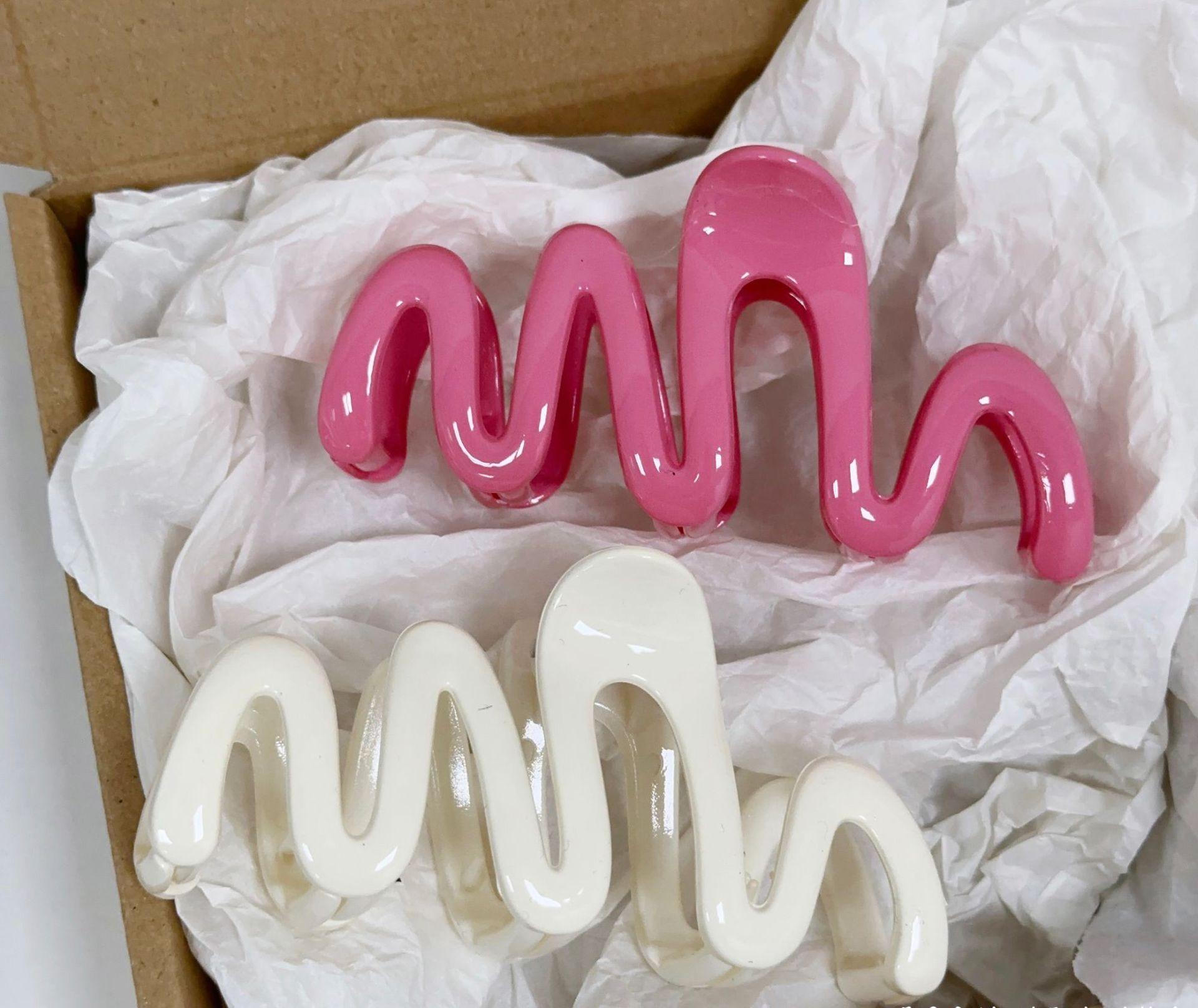 Advanced wave grip clip Women's large hair volume multi clip hair clip back of the head hair grab hair shark clip