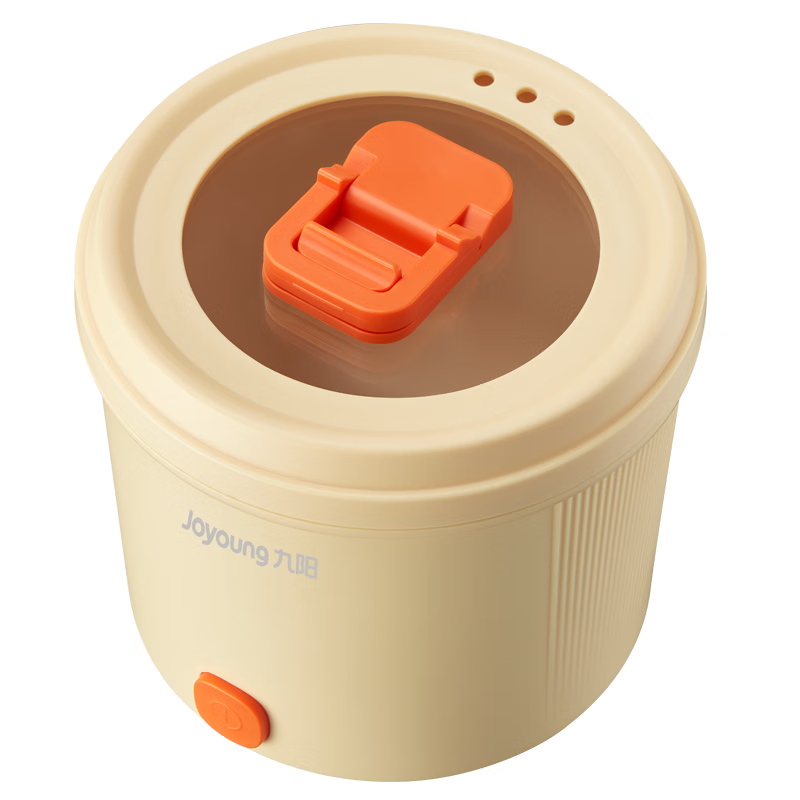 九阳（Joyoung）电煮锅多容量选择多功能不粘内胆电热锅电火锅学生宿舍小锅煮面锅迷你锅电蒸锅 ZD7-GE350【黄色/泡面桶】 1.2L