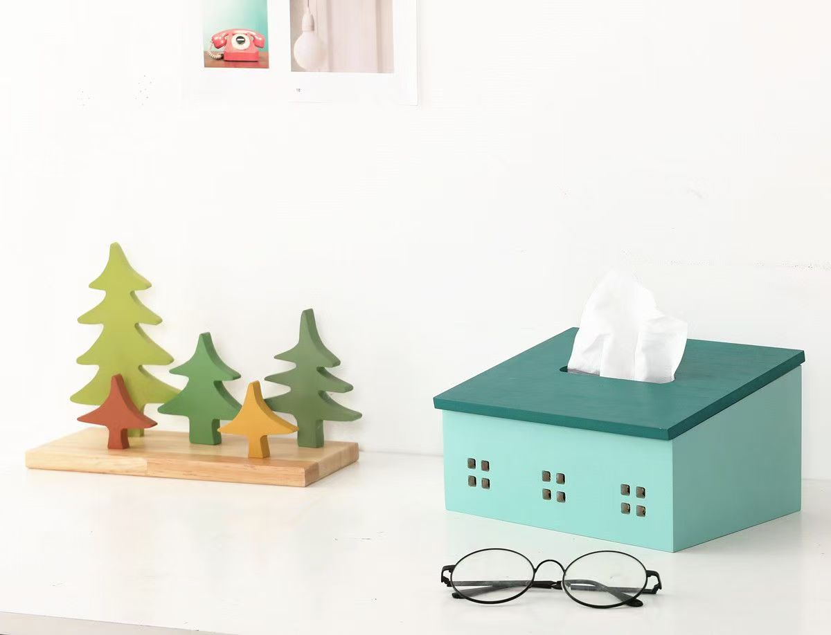 Creative tissue box Nordic living room network red decoration bedroom