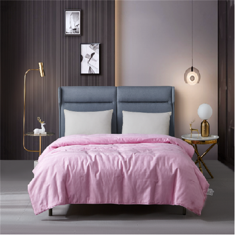 舒逸蚕丝被YL-S611纯棉面料桑蚕丝填充春秋被双人床