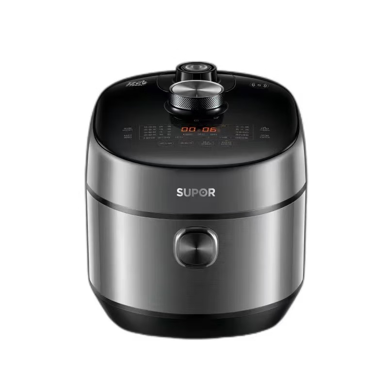 苏泊尔（SUPOR）鲜呼吸系列电压力锅5L家用 IH加热 猛火2200W 6min速菜 支持NFC 精钢球釜 SY-50FH77Q双胆高压锅