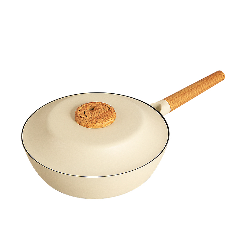 三禾DunDun不粘深煎炒锅 24CM/26CM/28CM