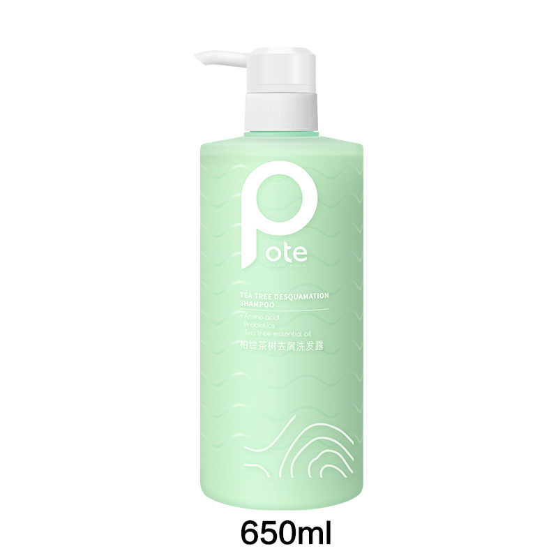 Pote柏缇 小分子茶树去屑洗发露 650ml/瓶