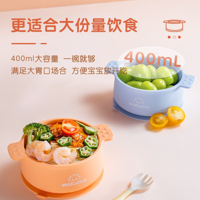 松下婴儿辅食盒MX-CA12-A/MX-CA12-D 橘色/蓝色