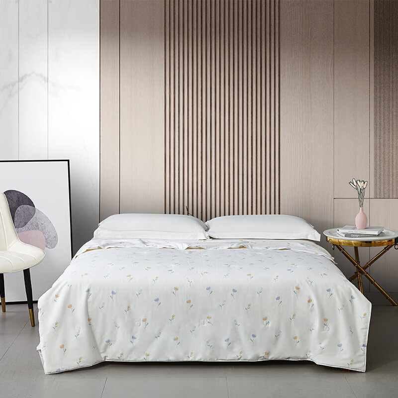 可水洗纯蚕丝被YL-Z603纯棉面料空调被