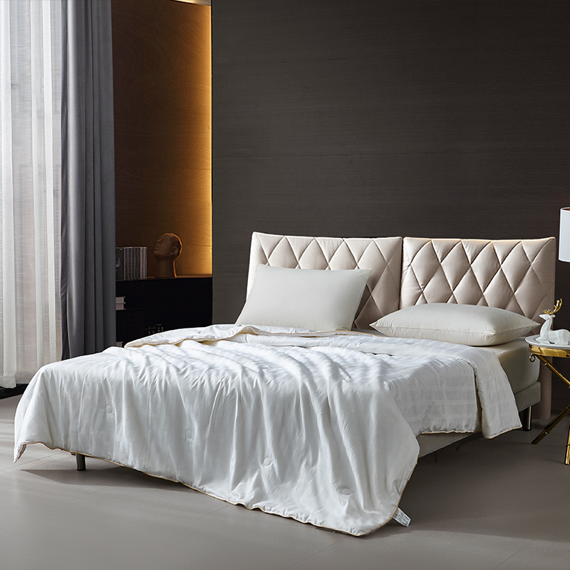 天然蚕丝被YL-Z602纯柞蚕丝春秋被双人床