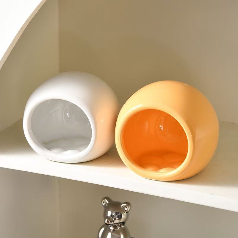 Ceramic Pet Nest Summer Sleeping House Universal cooling ceramic hamster nest