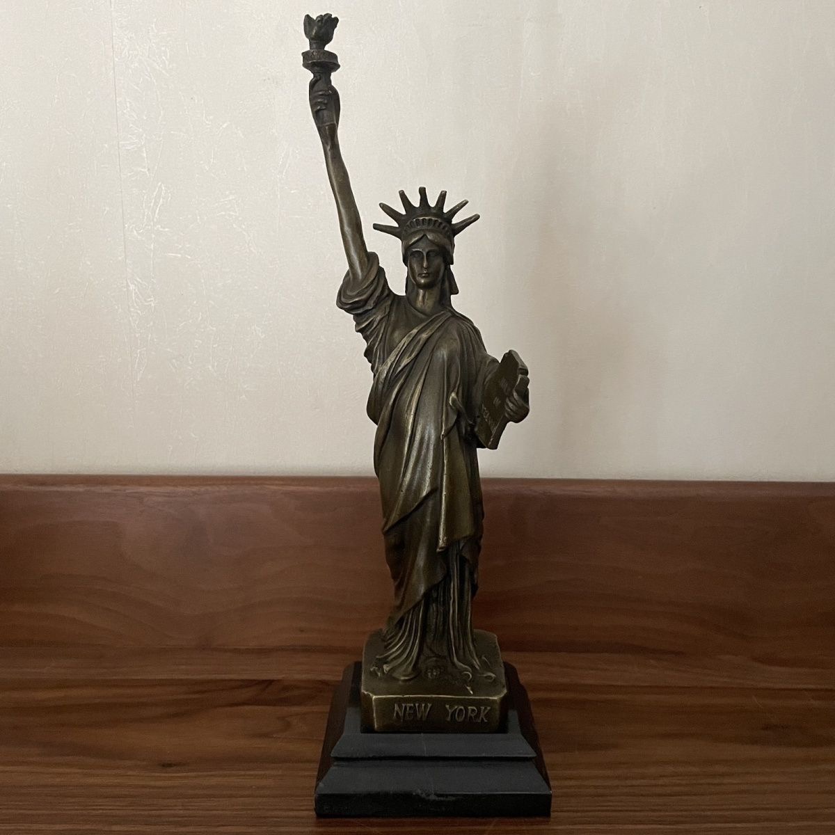 Copper sculpture Statue of Liberty Bronze arts and crafts decoration Home decoration Creative gifts living room porch study deco
