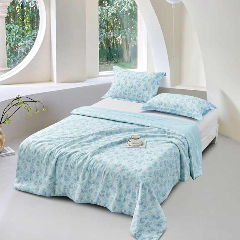 可水洗蚕丝被YL-823双人床空调被